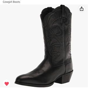 Ariat Heritage Round Toe Western Boots - Women’s Leather Cowgirl Boots